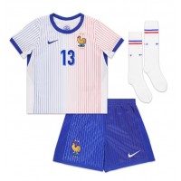 Camiseta Francia Kante #13 Segunda Equipación Replica Eurocopa 2024 para niños mangas cortas (+ Pantalones cortos)